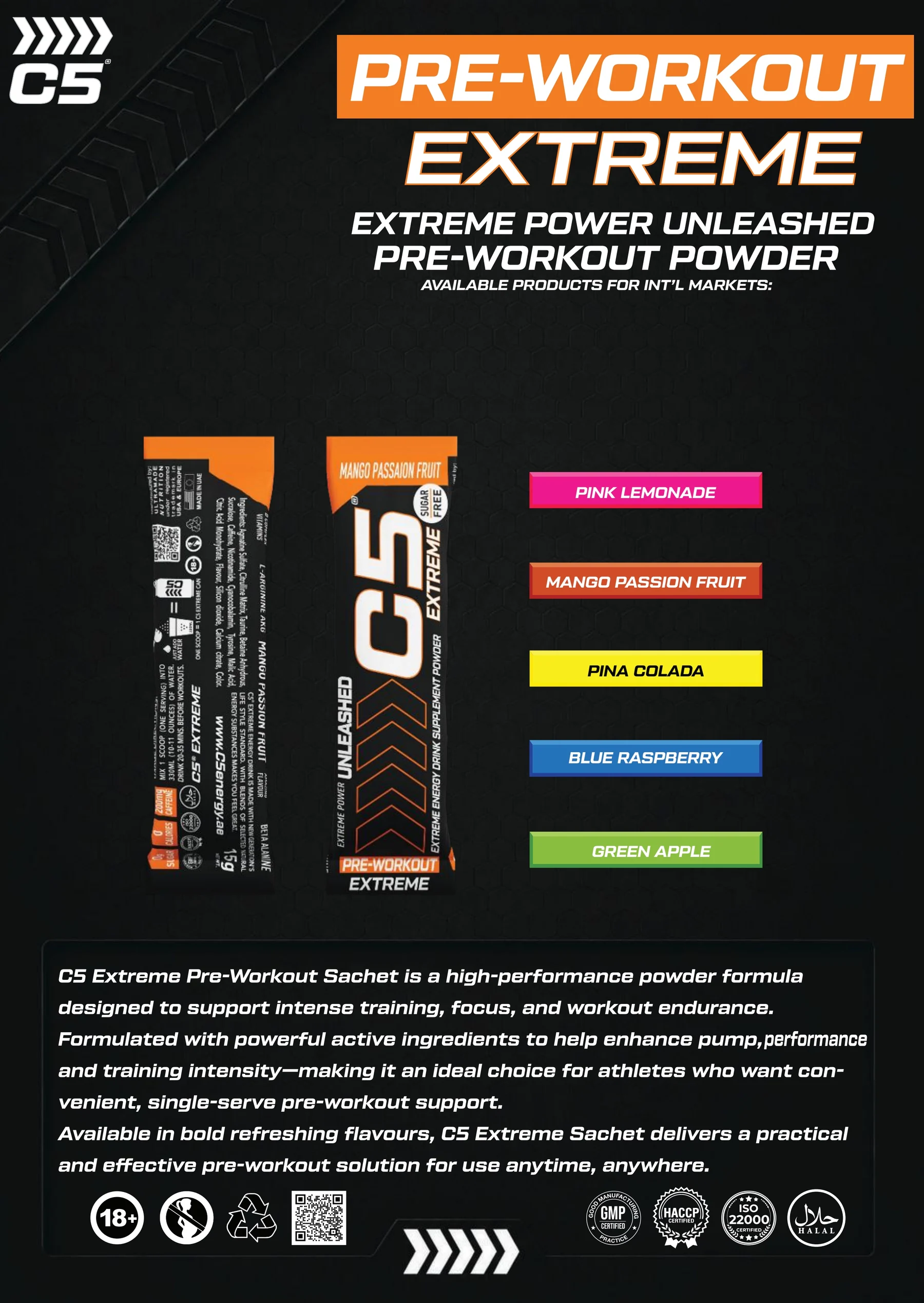 Ultramade Nutrition catalogue, page 20: C5