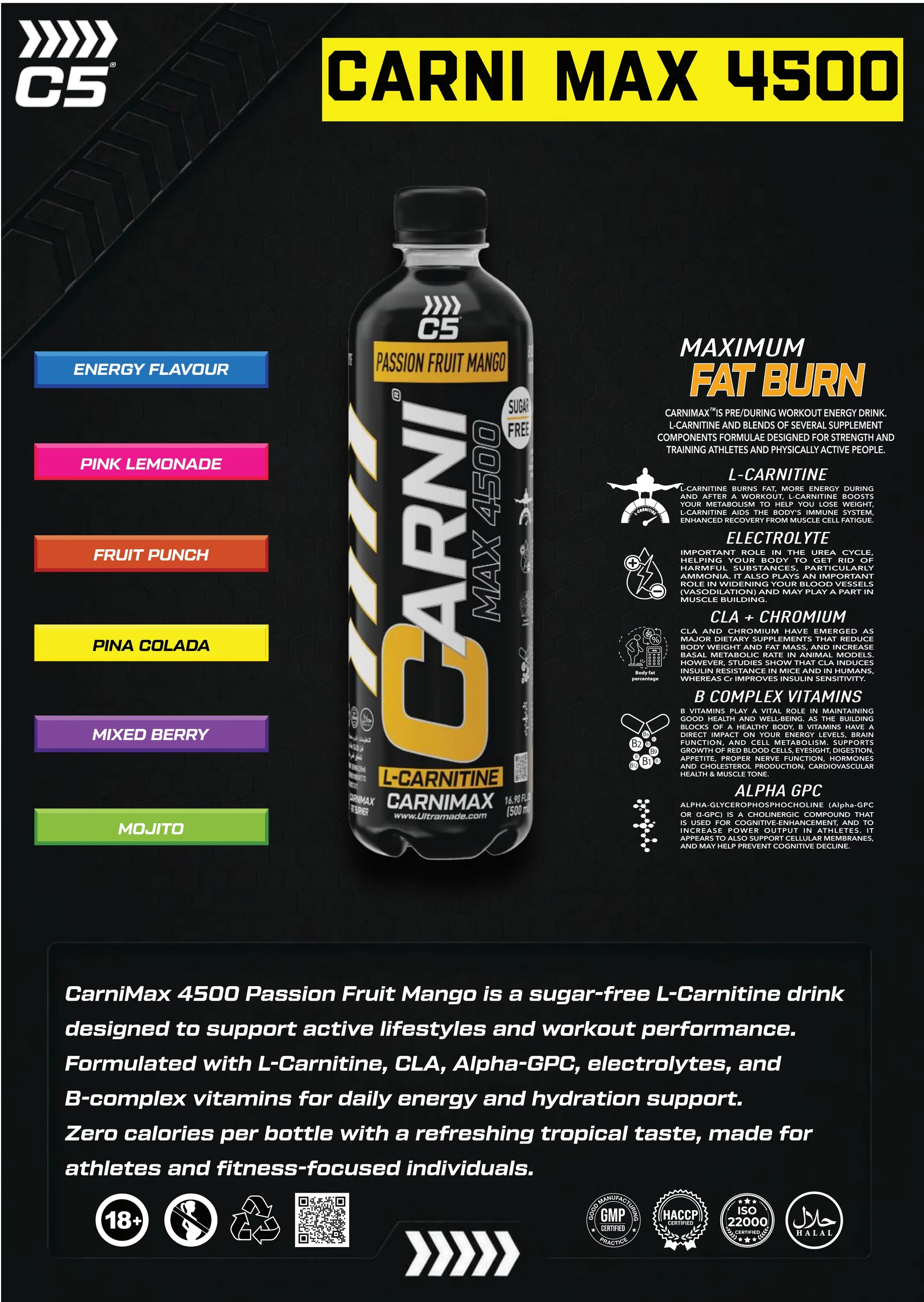 Ultramade Nutrition catalogue, page 22: C5