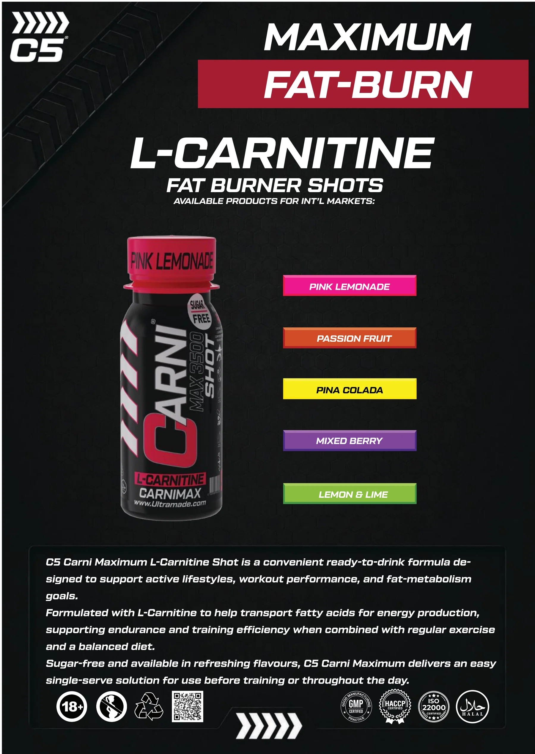 Ultramade Nutrition catalogue, page 23: C5