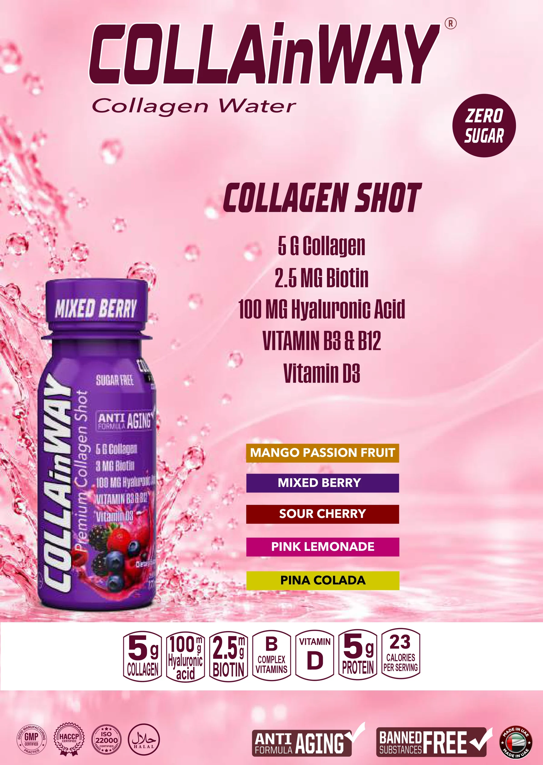 Ultramade Nutrition catalogue, page 42: COLLAinWAY