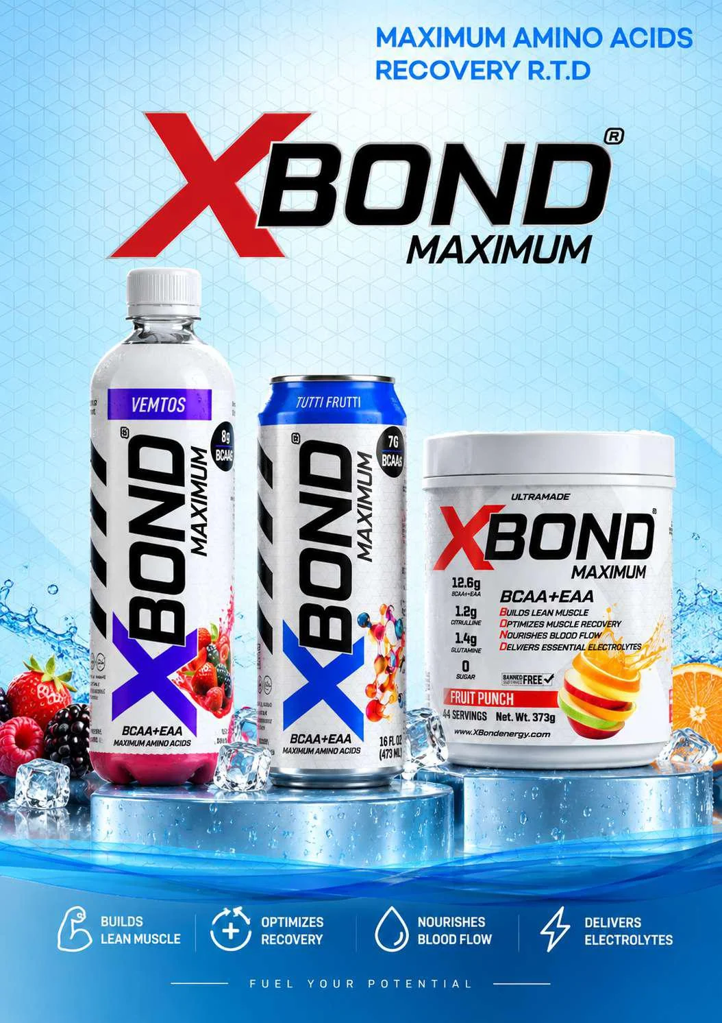Ultramade Nutrition catalogue, page 49: XBond