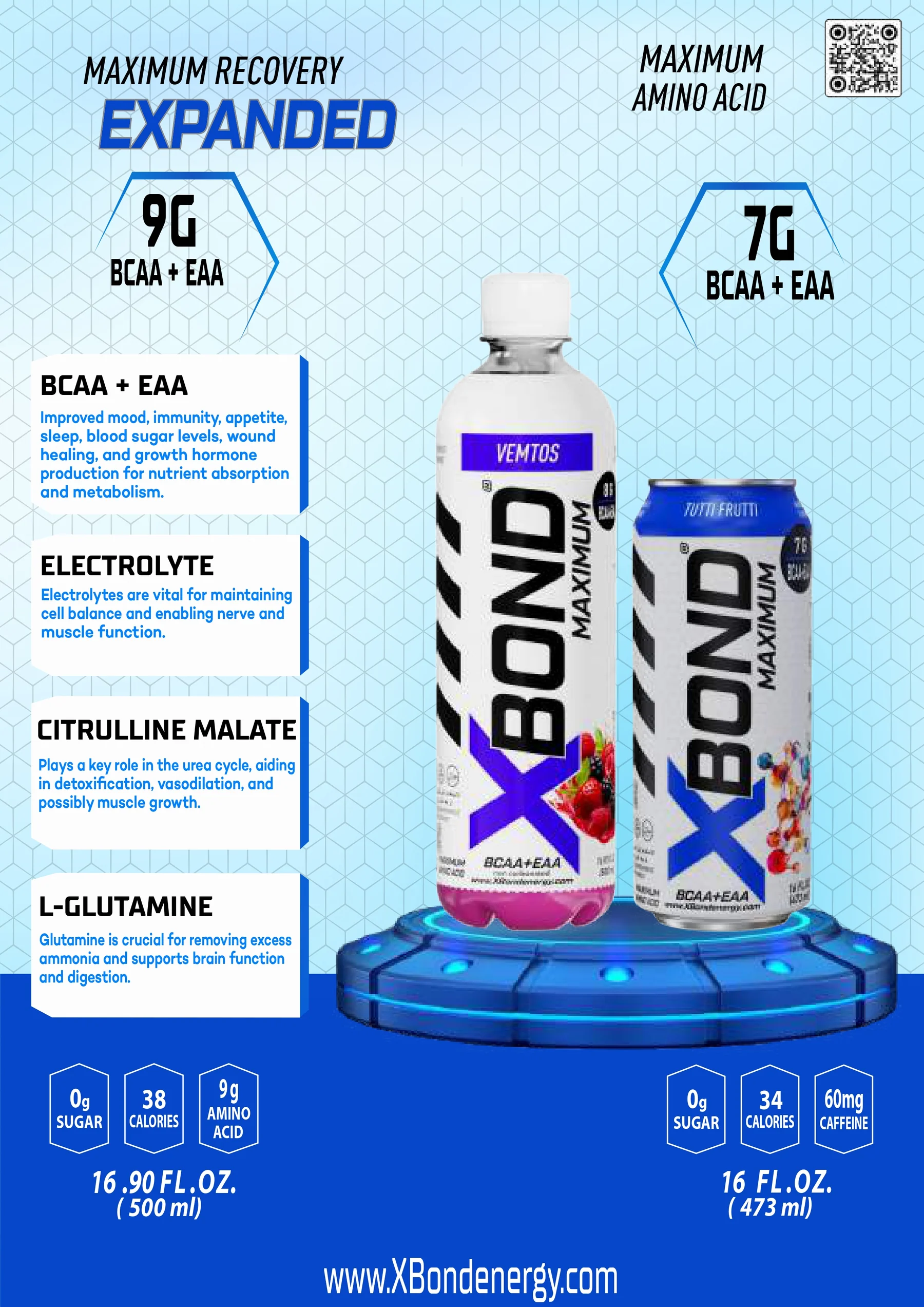 Ultramade Nutrition catalogue, page 50: XBond