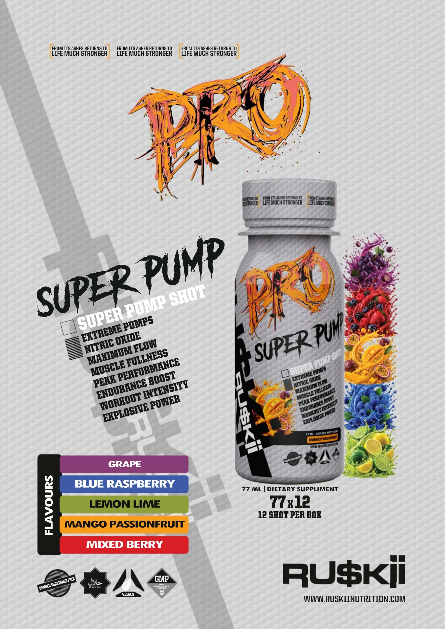 Ultramade Nutrition catalogue, page 75: Ruskii