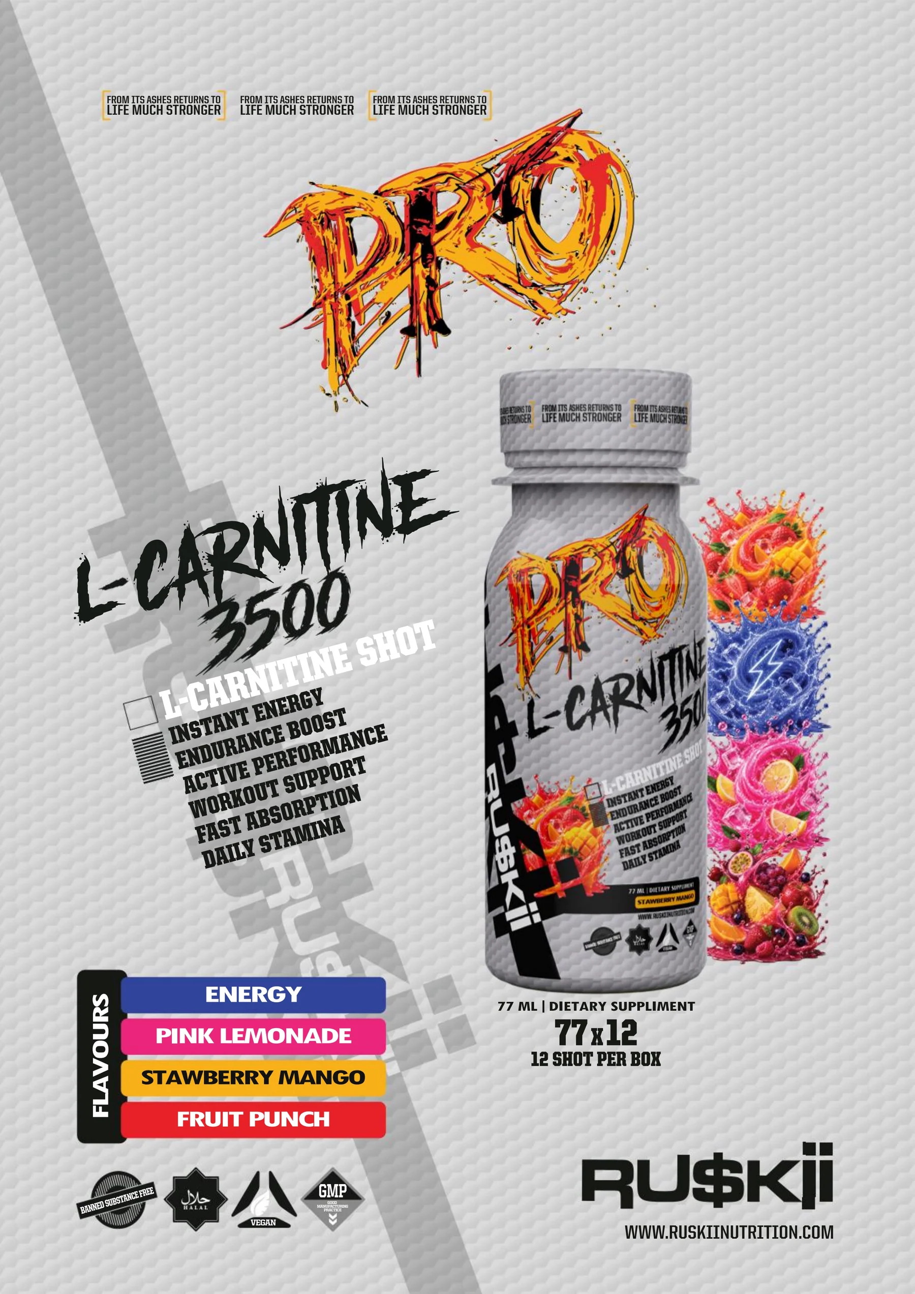Ultramade Nutrition catalogue, page 76: Ruskii