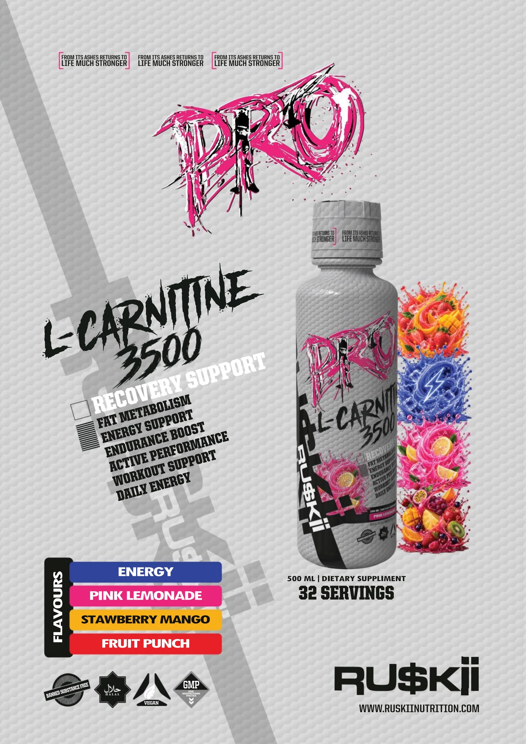 Ultramade Nutrition catalogue, page 77: Ruskii