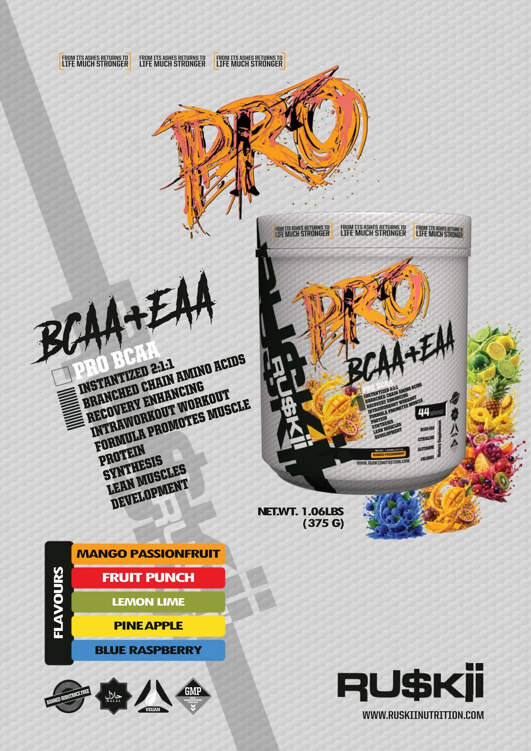 Ultramade Nutrition catalogue, page 78: Ruskii
