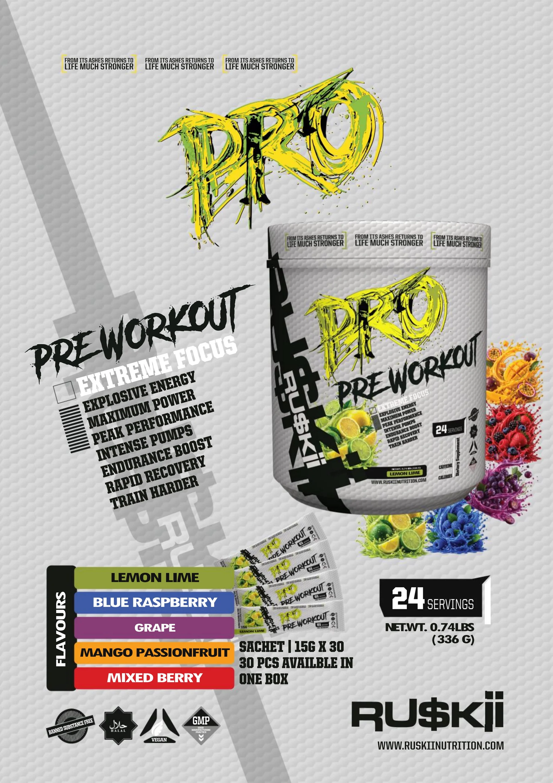 Ultramade Nutrition catalogue, page 79: Ruskii