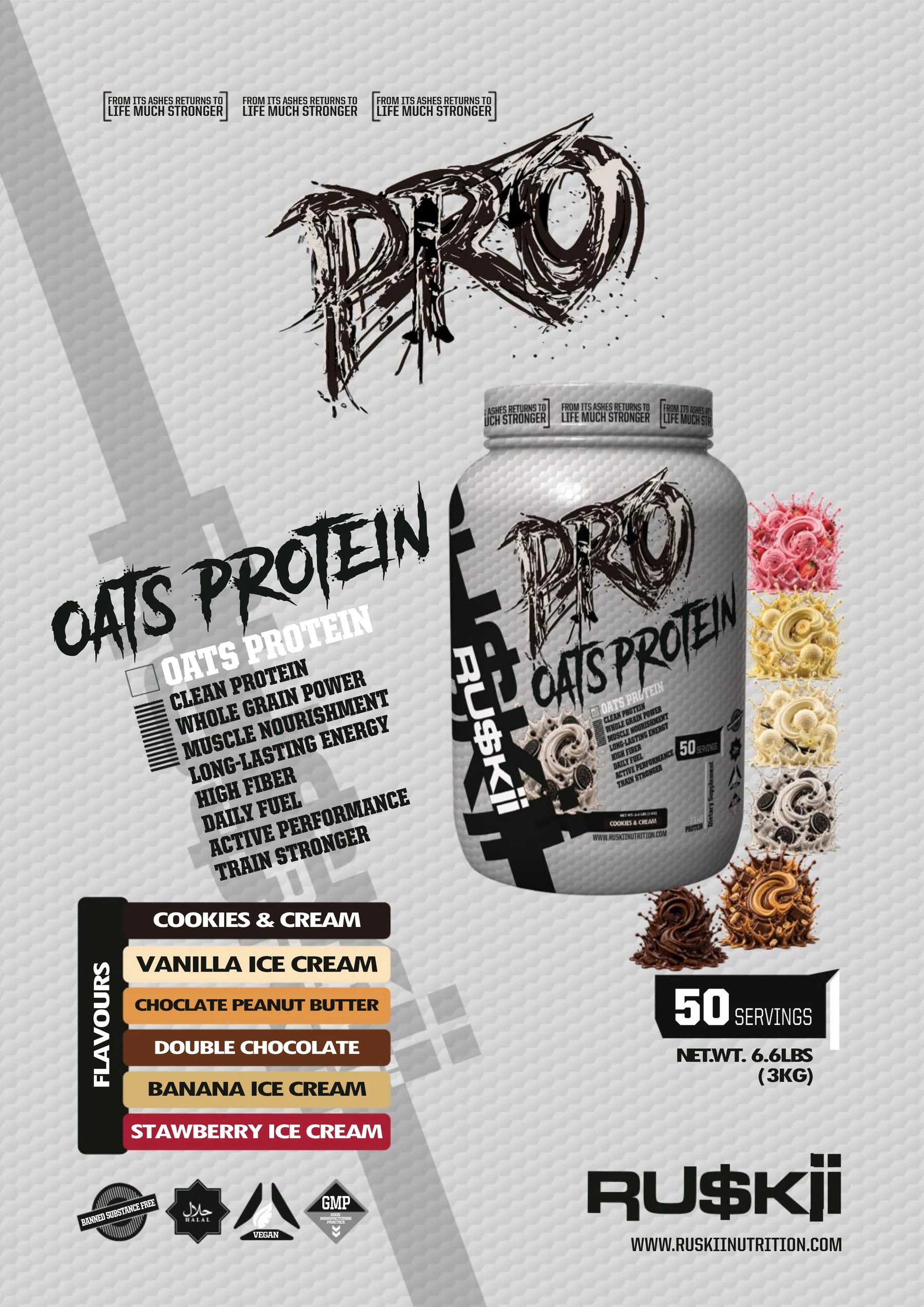 Ultramade Nutrition catalogue, page 86: Ruskii