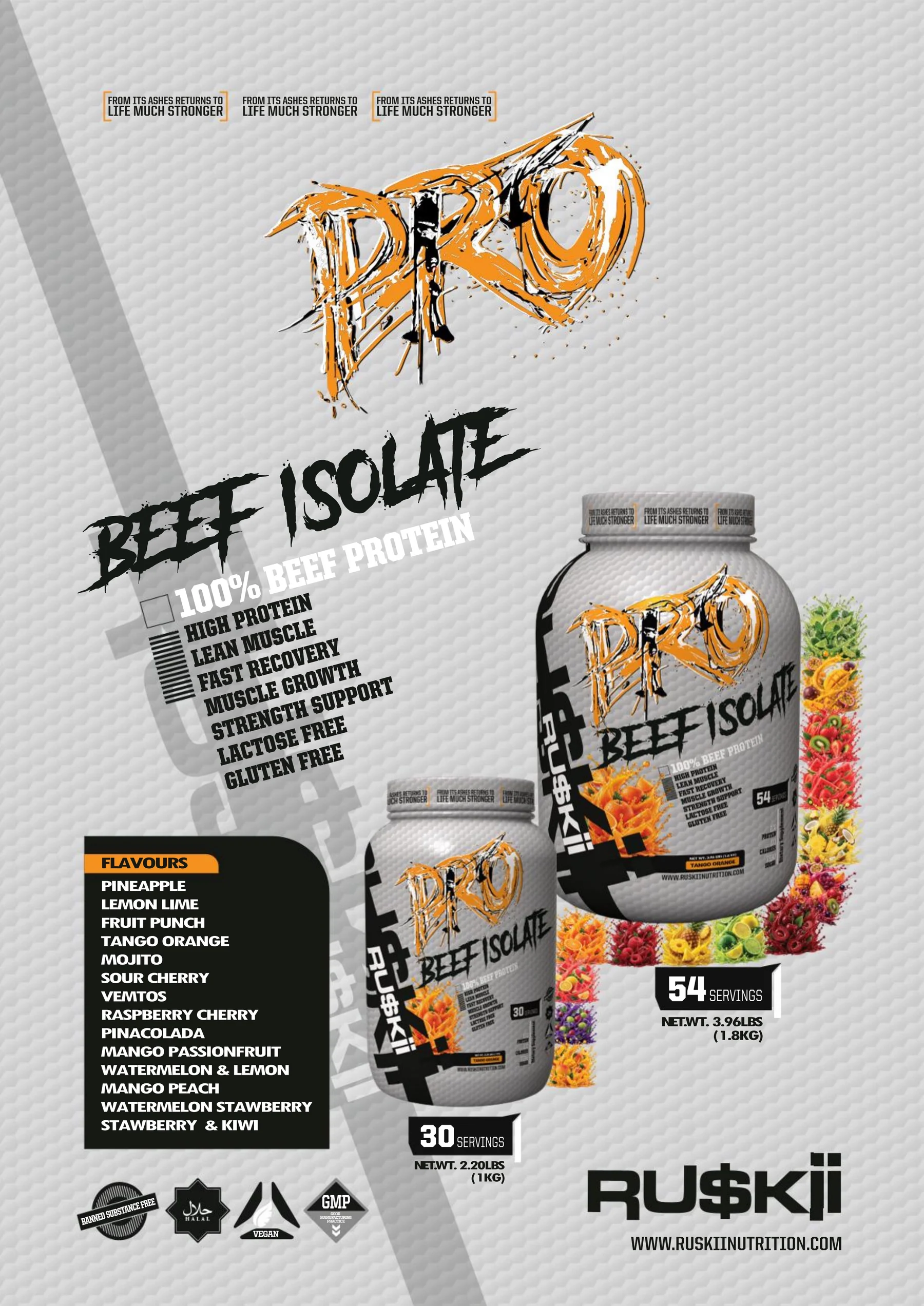 Ultramade Nutrition catalogue, page 87: Ruskii
