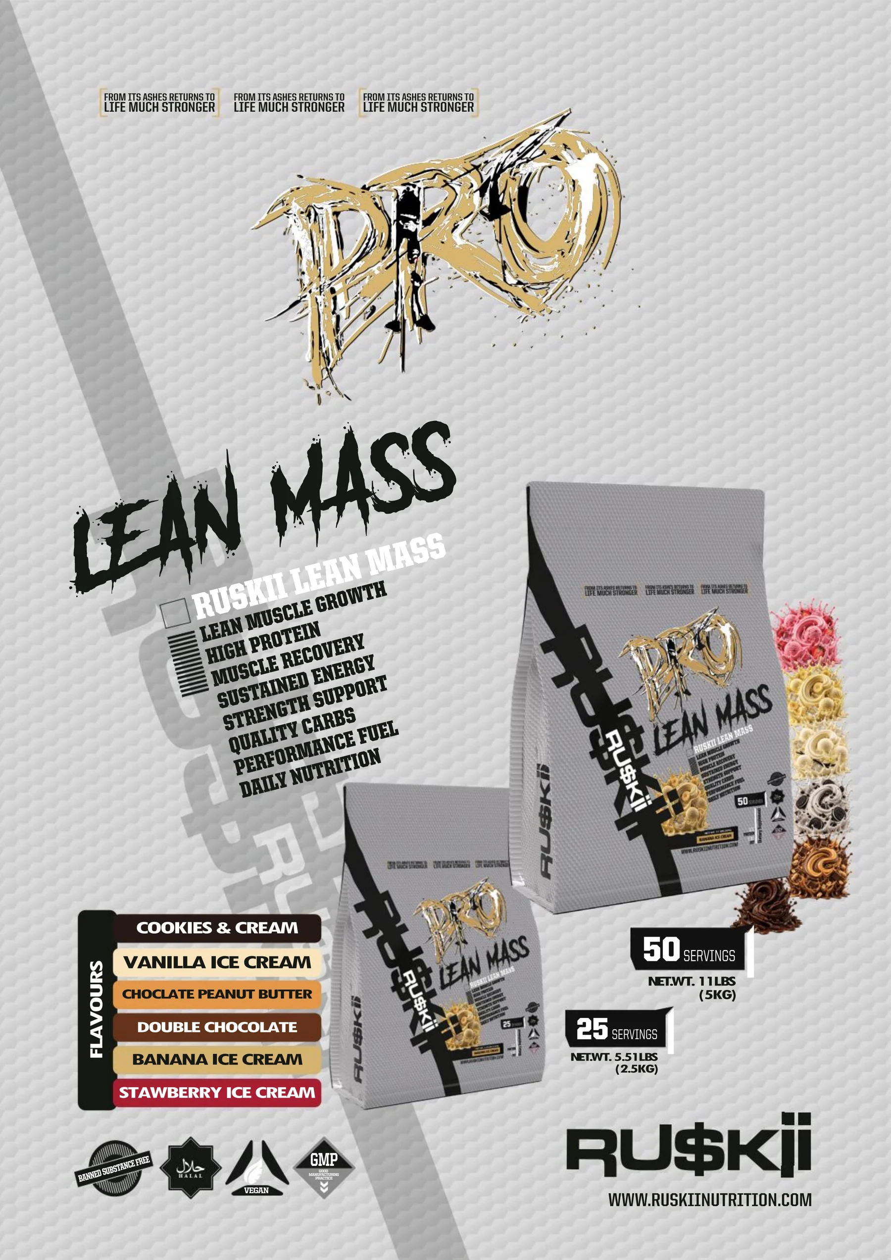 Ultramade Nutrition catalogue, page 93: Ruskii
