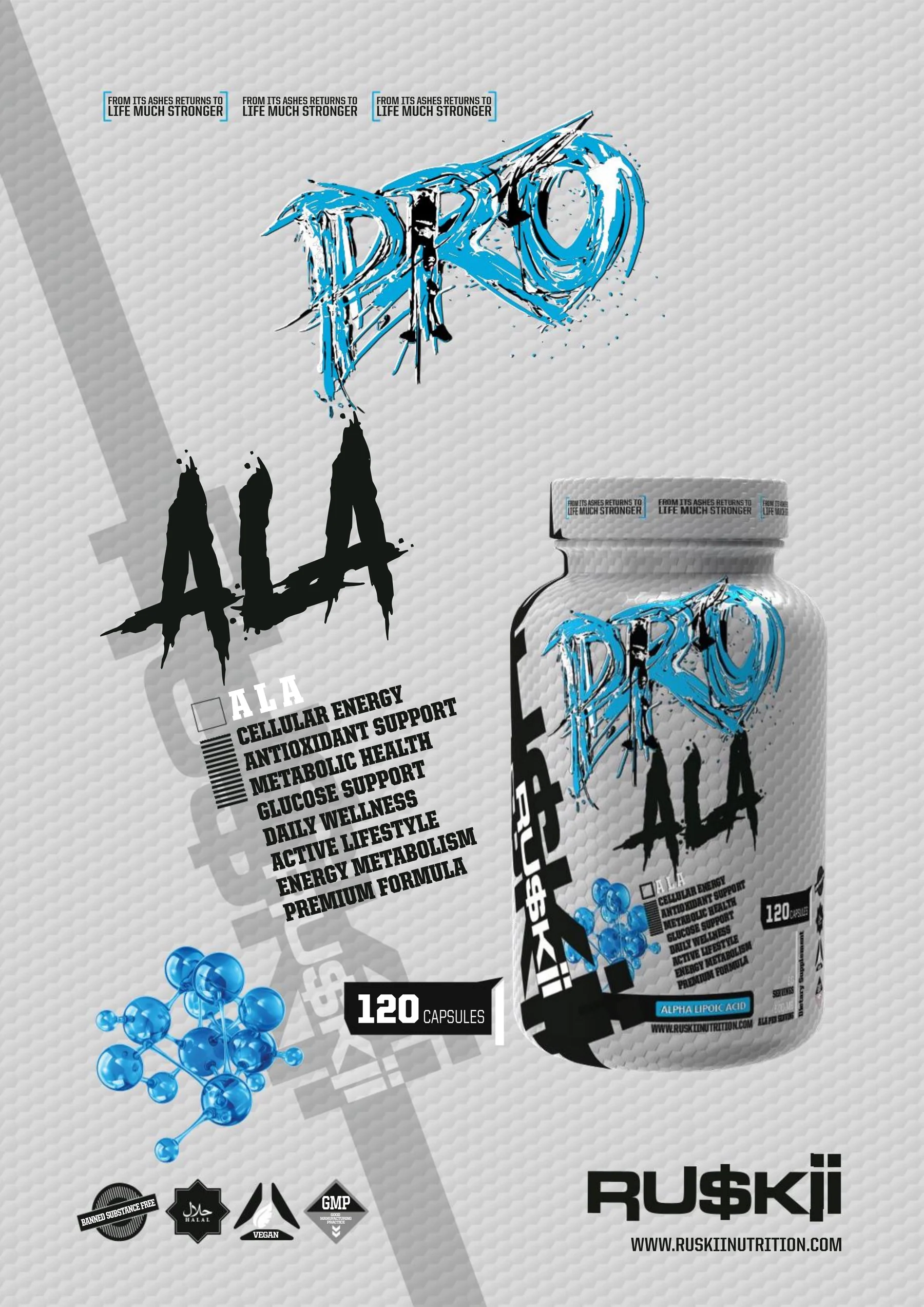 Ultramade Nutrition catalogue, page 96: Ruskii
