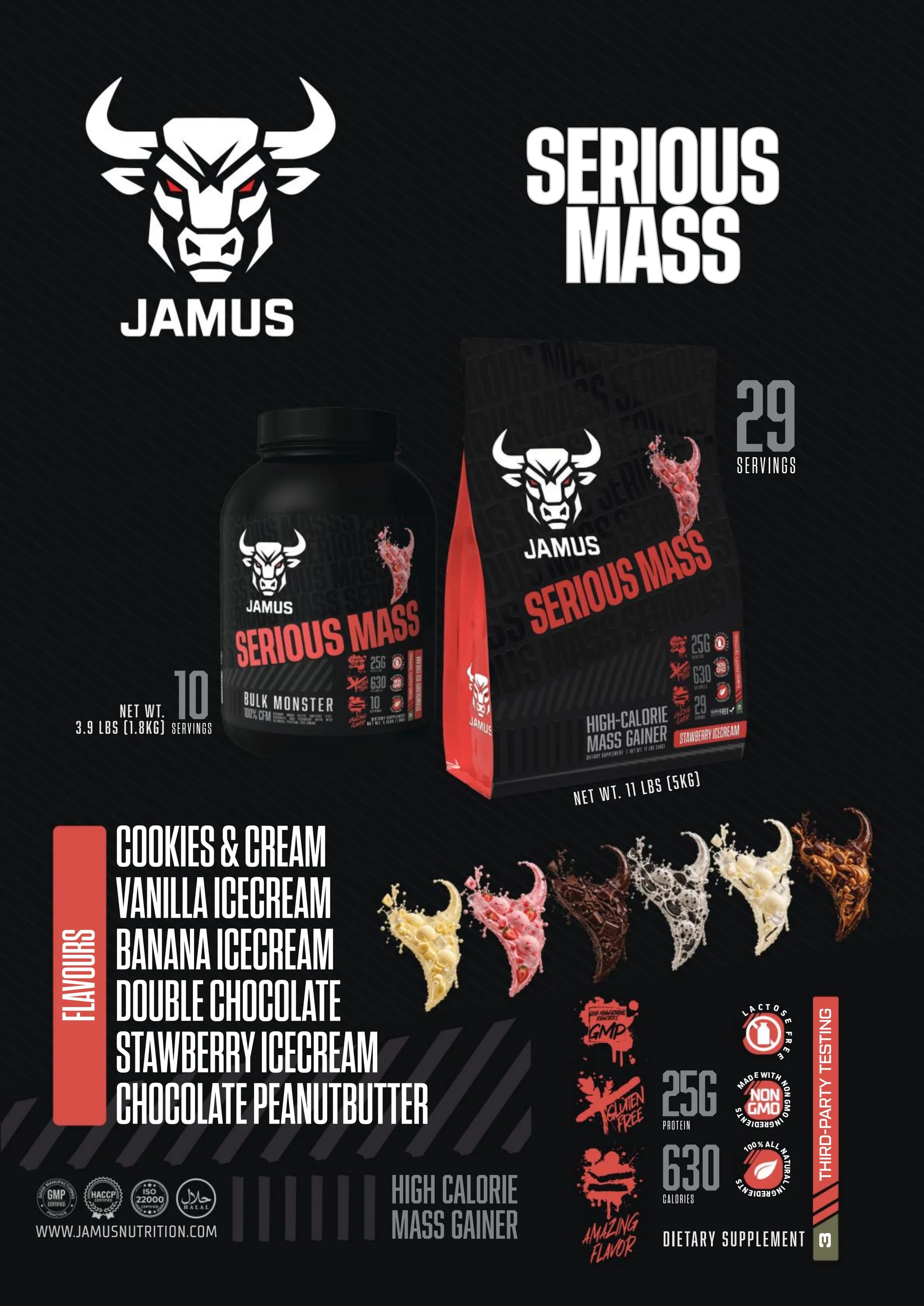 Ultramade Nutrition catalogue, page 124: Jamus