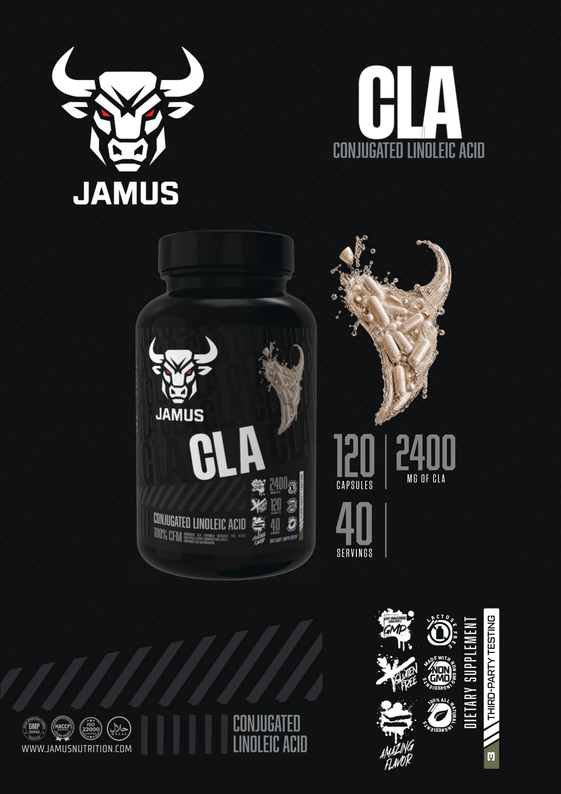 Ultramade Nutrition catalogue, page 129: Jamus