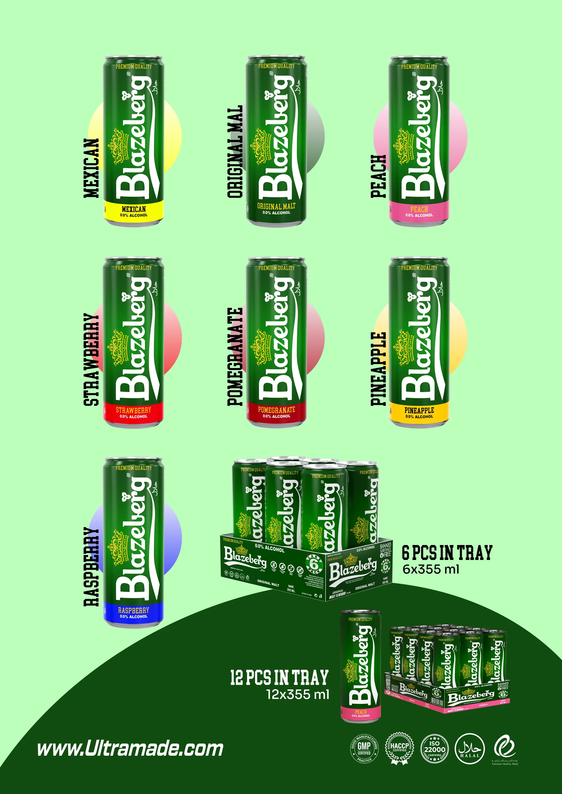 Ultramade Nutrition catalogue, page 167: Blazeberg