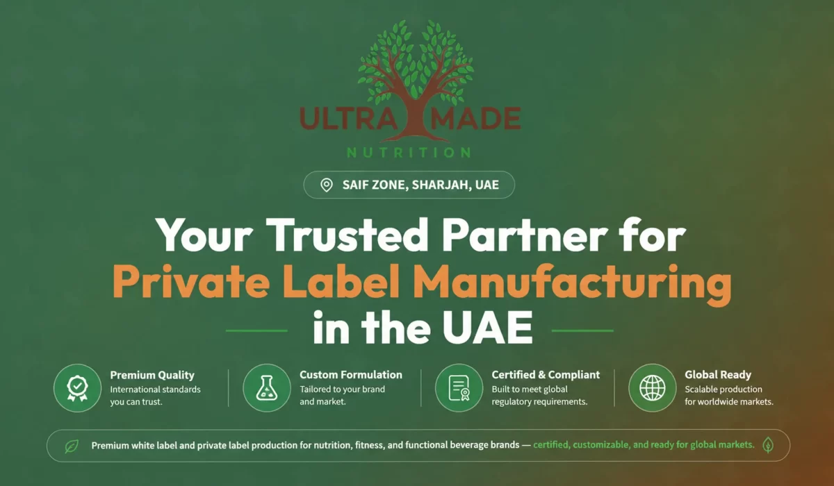 Your Trusted Partner for Private Label Manufacturing in the UAE